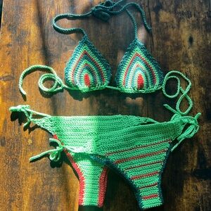 Crochet bikini set